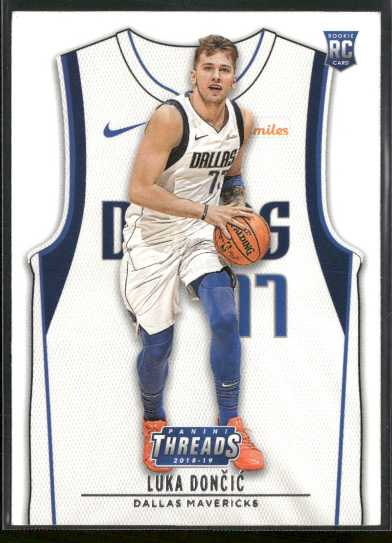 2018-19 Panini Threads Luka Doncic Rookie #101