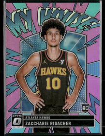 2024-25 Donruss Optic My House Pink Zaccharie Risacher #/25 #13