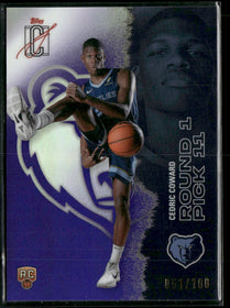 2025-26 Topps Signature Class Purple Cedric Coward Rookie #/100 #108