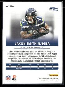2024 Panini Prestige Purple Xtra Points Jaxon Smith-Njigba #/150 #269