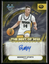 2025-26 Bowman University Best Autograph Bennett Stirtz #BA-BZ