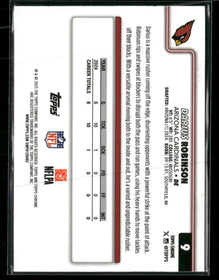 2025 Topps Chrome Lightboard Logo Darius Robinson #9