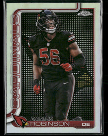 2025 Topps Chrome Lightboard Logo Darius Robinson #9