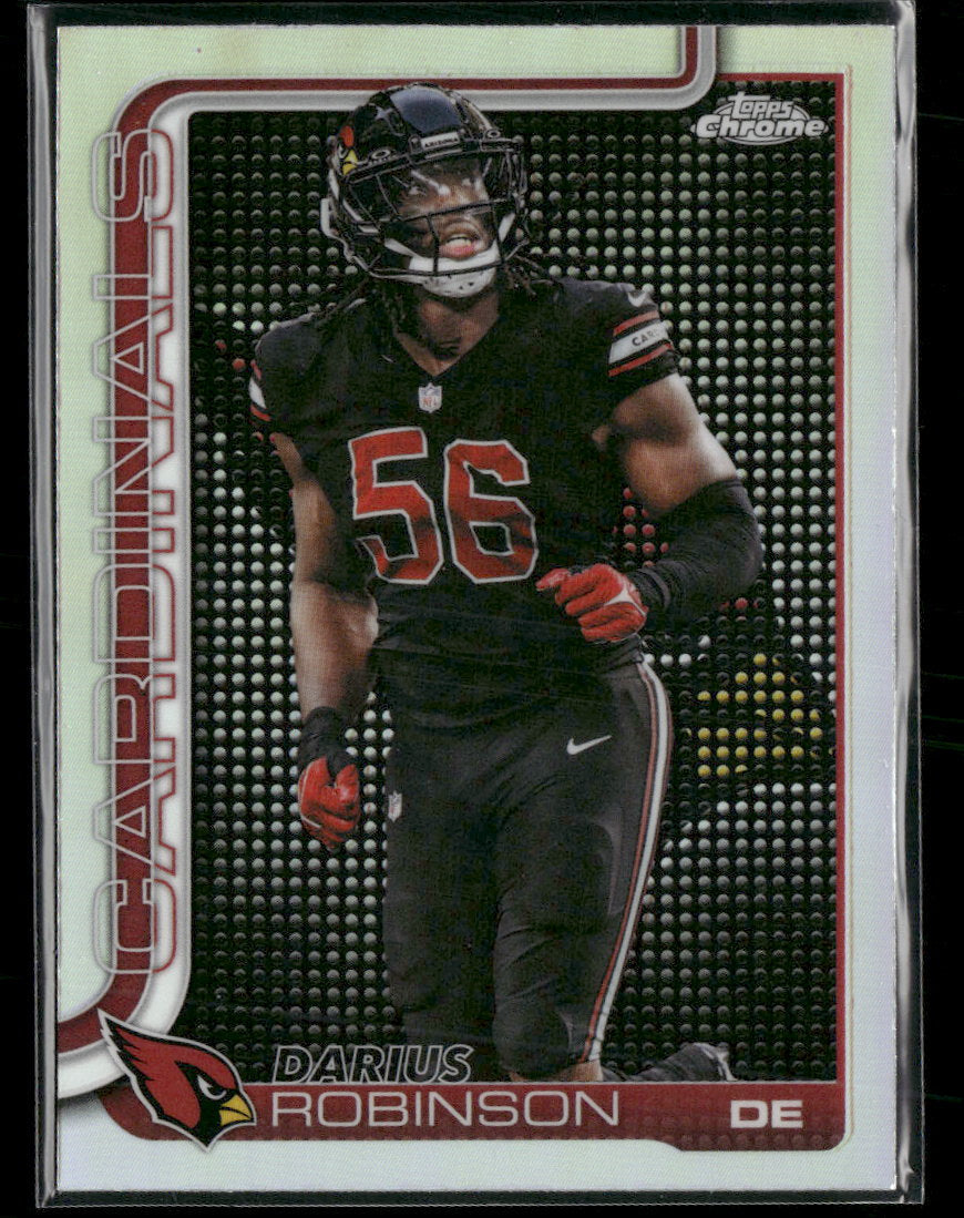 2025 Topps Chrome Lightboard Logo Darius Robinson #9