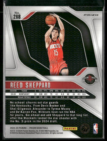 2024-25 Panini Prizm Prizms Silver Reed Sheppard #268