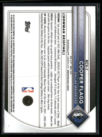 2025-26 Bowman Chrome Burgundy Mojo Refractors Cooper Flagg #/275 #BCV-1