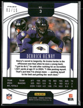 2025 Panini Honors Blue Derrick Henry #/15 #3