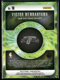 2024-25 Panini Prizm Fractal Victor Wembanyama #10
