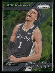 2024-25 Panini Prizm Fractal Victor Wembanyama #10