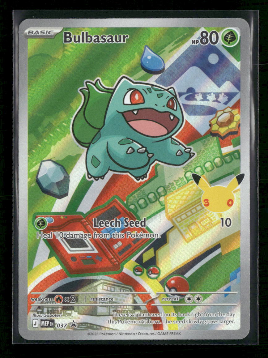 ME: Mega Evolution Promo Bulbasaur #037