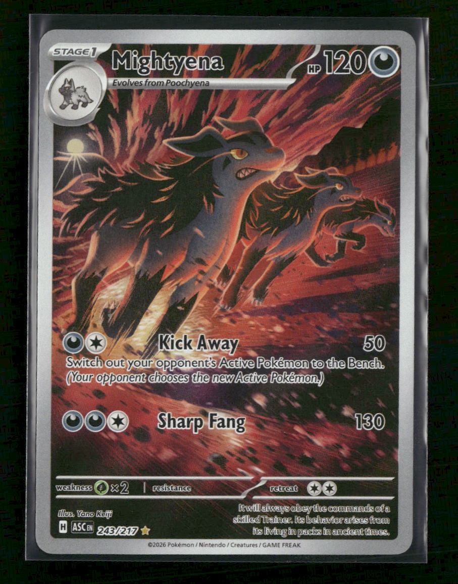 ME: Ascended Heroes Mightyena #243/217