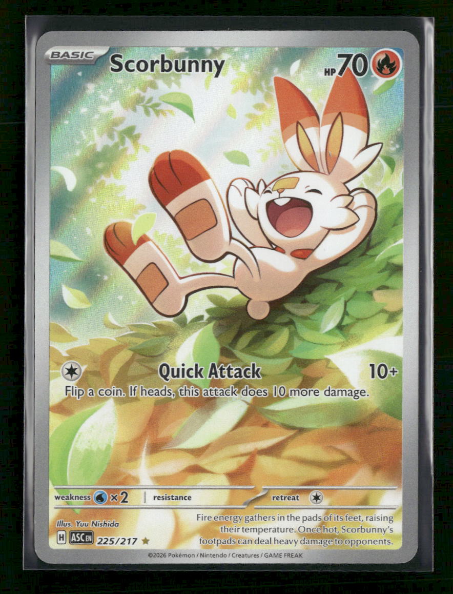 ME: Ascended Heroes Scorbunny #225/217