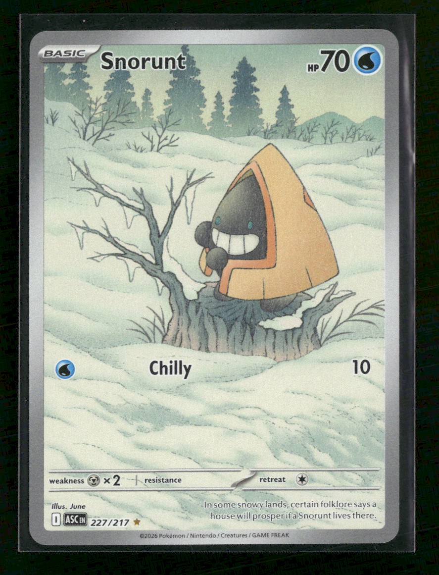 ME: Ascended Heroes Snorunt #227/217