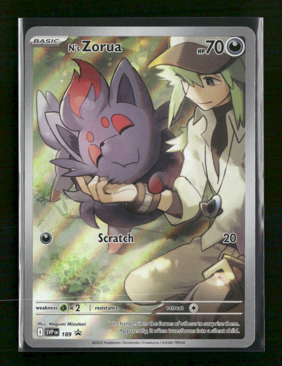 SV: Scarlet & Violet Promo Cards N's Zorua #189