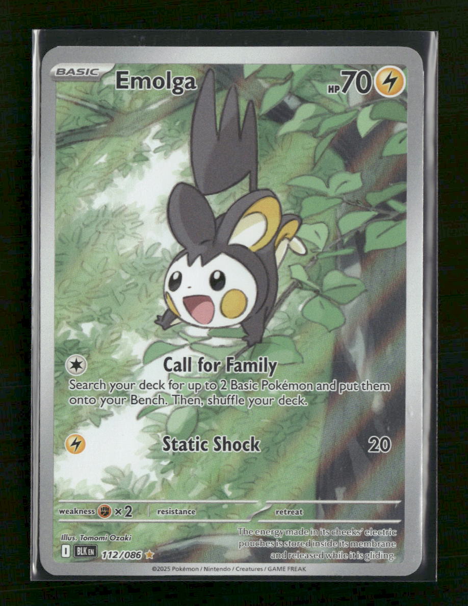 SV: Black Bolt Emolga #112/086