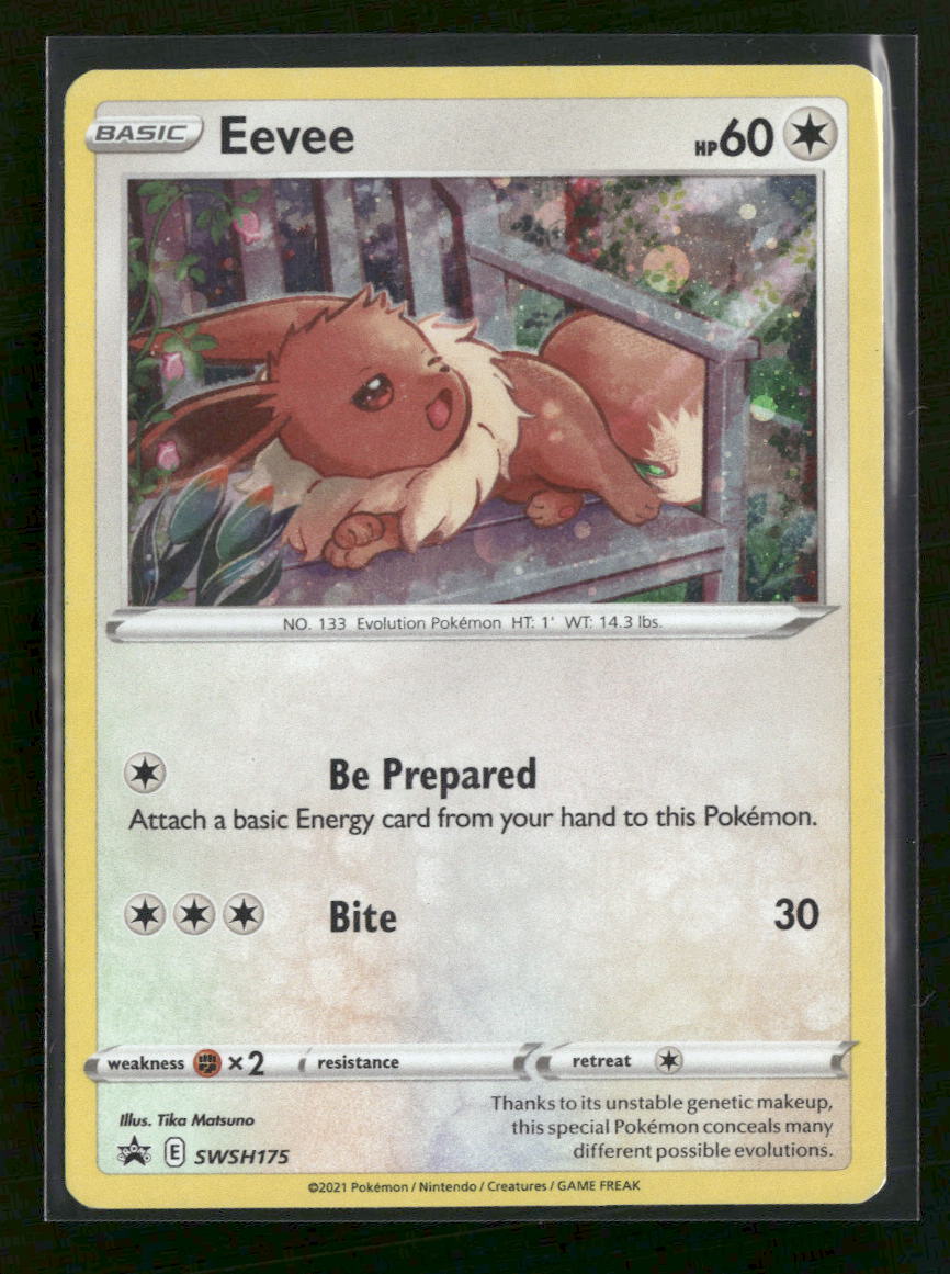 SWSH: Sword & Shield Promo Cards Eevee #SWSH175
