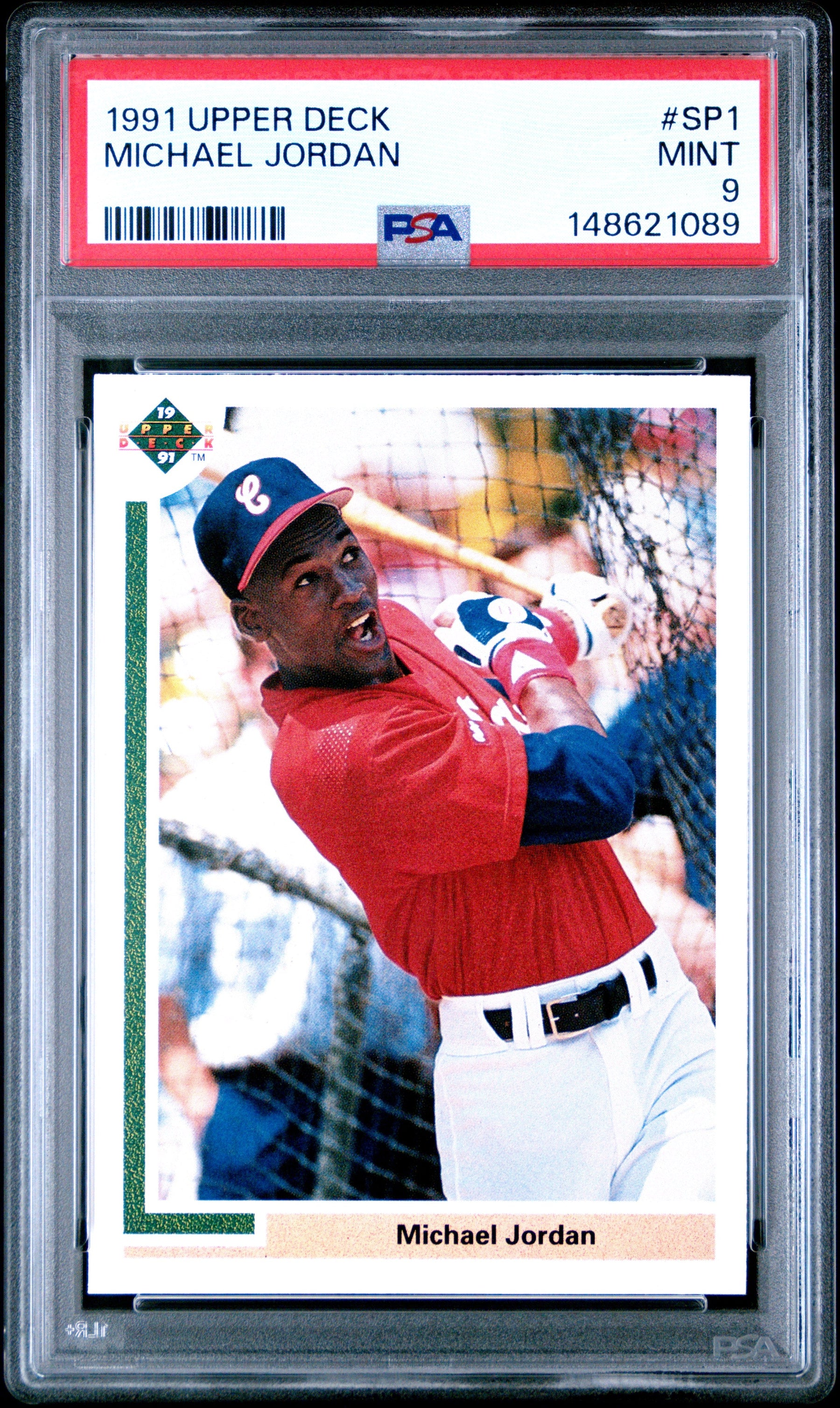 1991 Upper Deck Michael Jordan 9 PSA #SP1