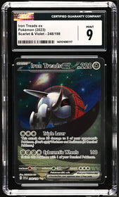 2023 Scarlet & Violet Iron Treads ex 9 CGC #248/198