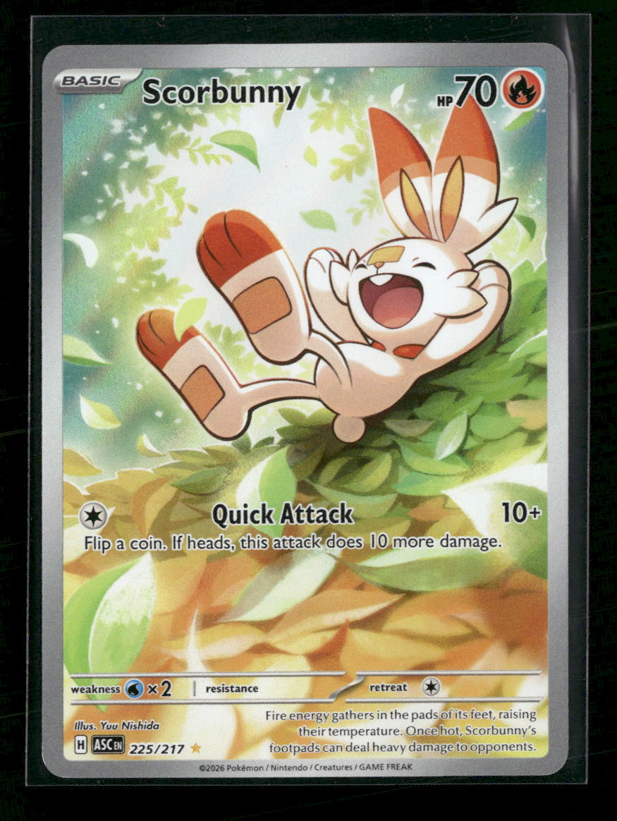 ME: Ascended Heroes Scorbunny #225/217