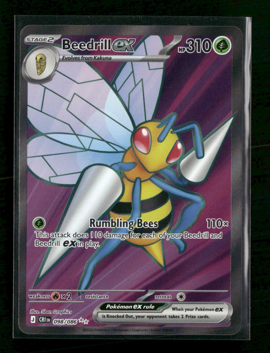 ME04: Chaos Rising Beedrill ex #098/086