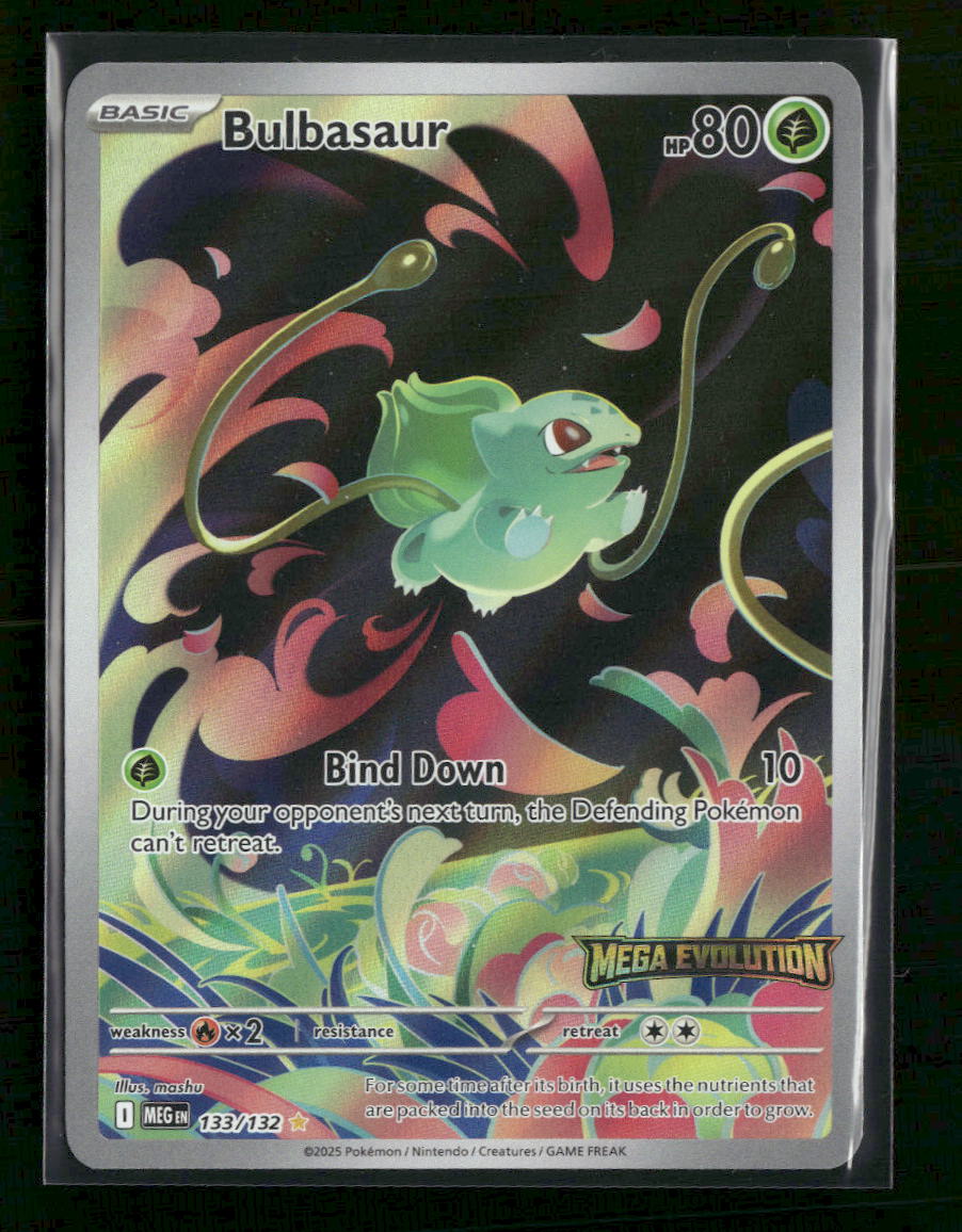 Miscellaneous Cards Bulbasaur (Mega Evolution Stamp) #133/132