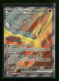 Team Rocket's Moltres ex (Destined Rivals Stamp) #208/182