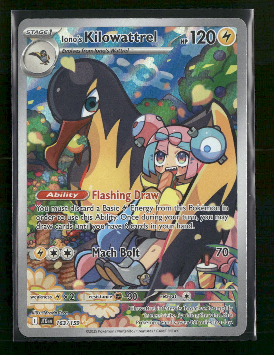 SV09: Journey Together Iono's Kilowattrel #163/159