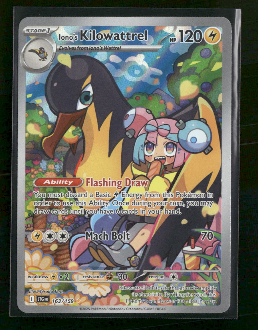 SV09: Journey Together Iono's Kilowattrel #163/159