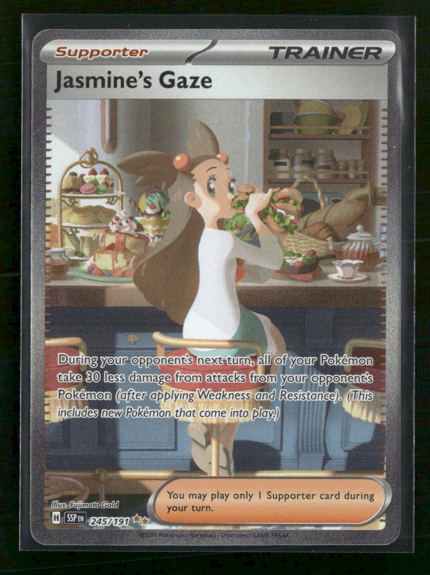 SV08: Surging Sparks Jasmine's Gaze #245/191