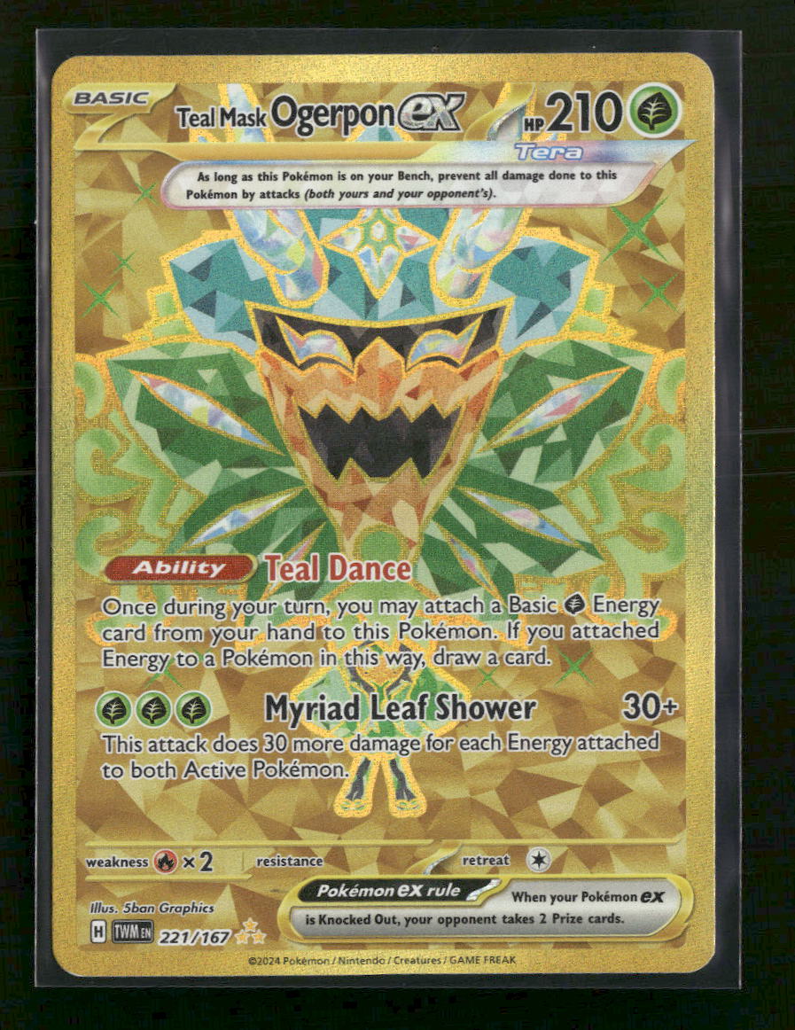 SV06: Twilight Masquerade Teal Mask Ogerpon ex #221/167
