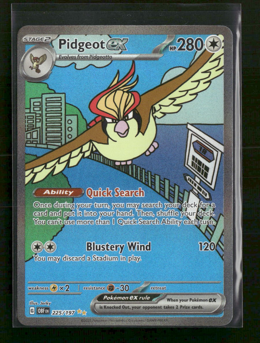 SV03: Obsidian Flames Pidgeot ex #225/197