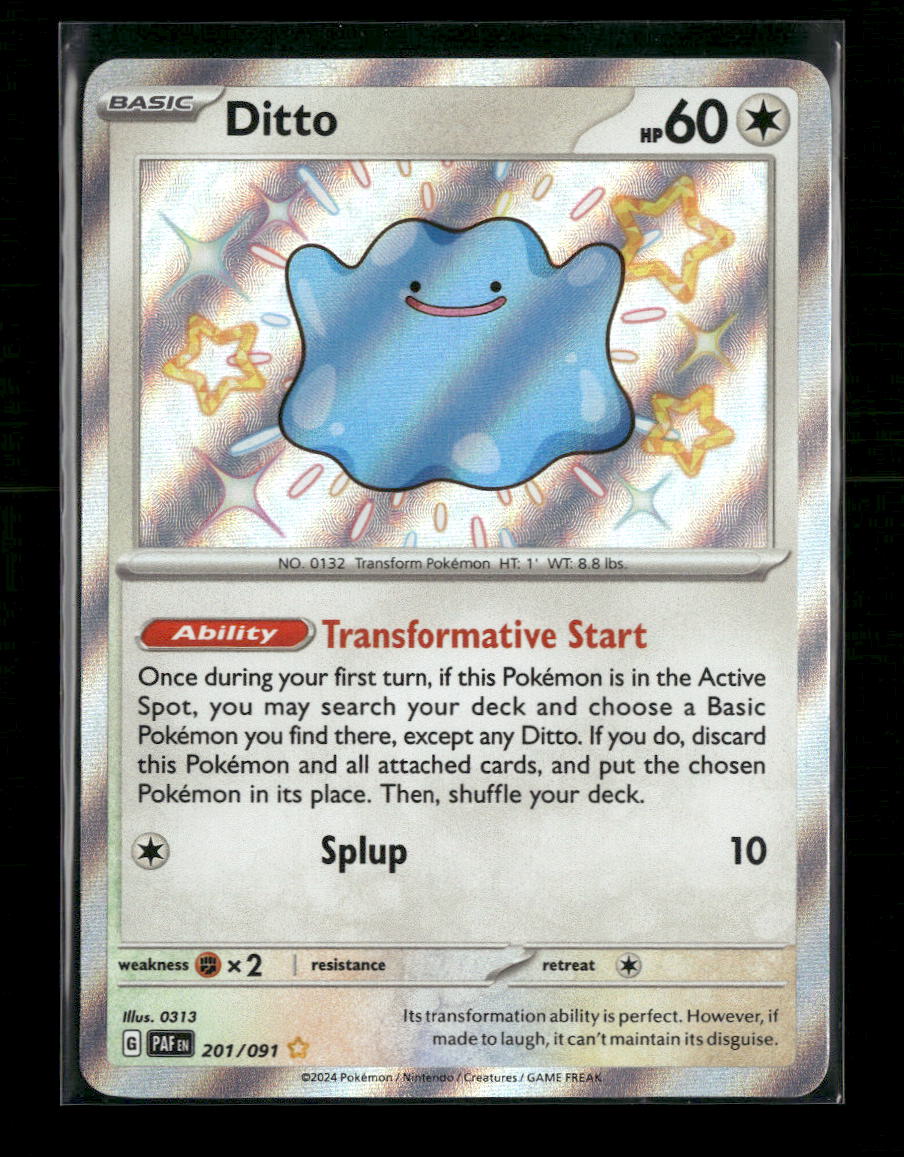SV: Paldean Fates Ditto #201/091