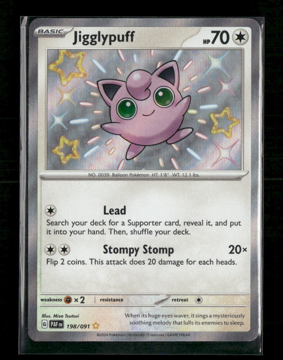 SV: Paldean Fates Jigglypuff #198/091