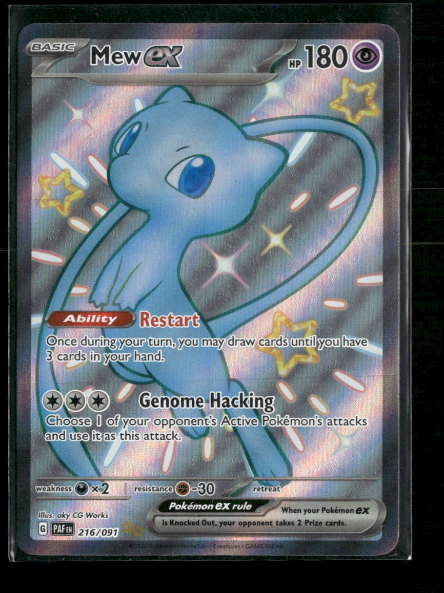 SV: Paldean Fates Mew ex #216/091