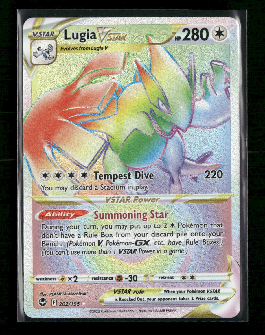 SWSH12: Silver Tempest Lugia VSTAR (Secret) (202) #202/195
