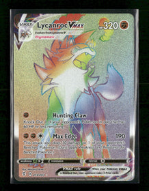 SWSH07: Evolving Skies Lycanroc VMAX (Secret) #213/203
