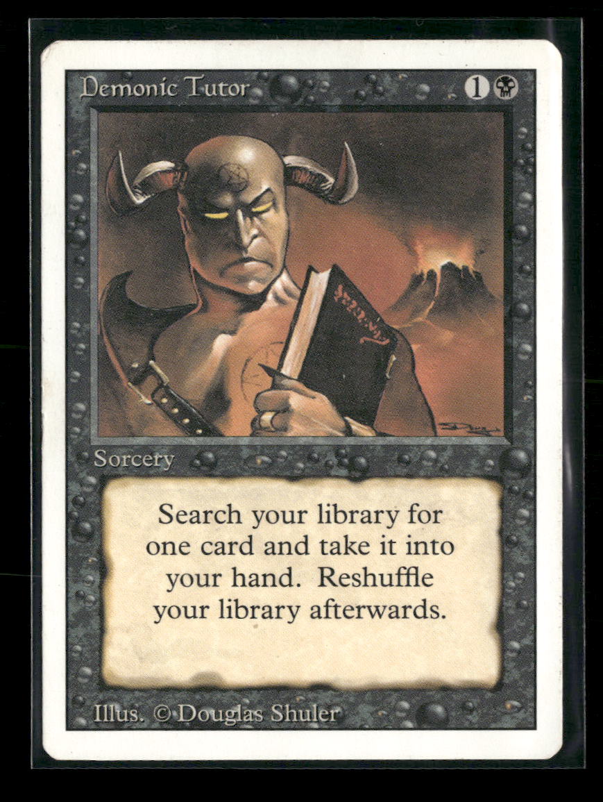 Revised Edition Demonic Tutor