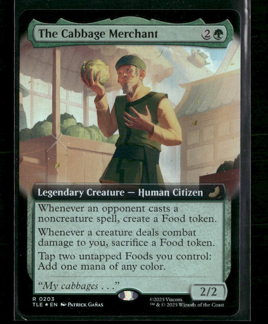 Avatar: The Last Airbender The Cabbage Merchant (Extended Art) Foil #203