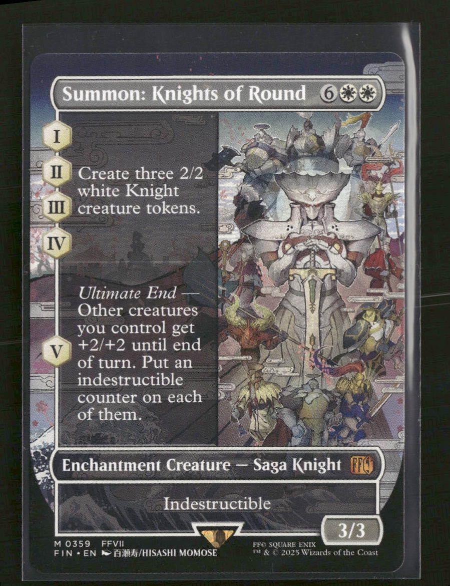 FINAL FANTASY Summon: Knights of Round (Borderless) #359