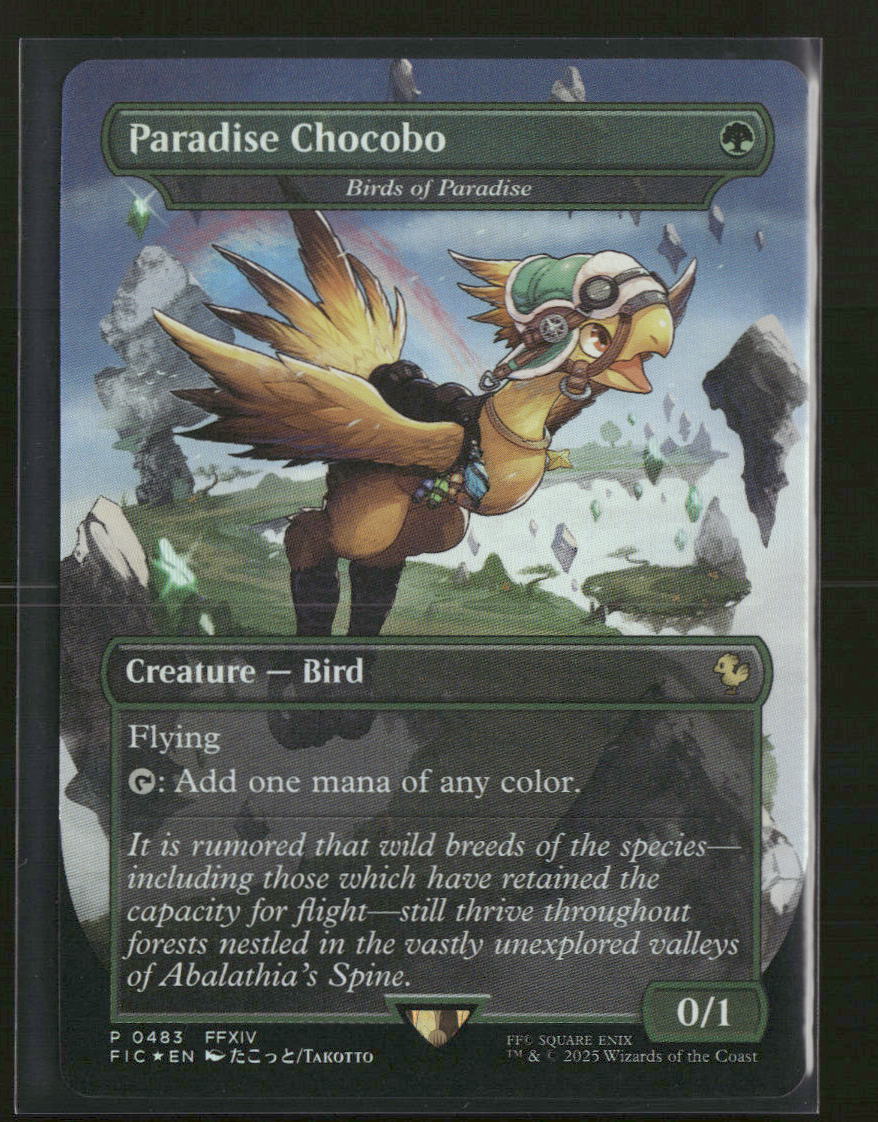 Commander: FINAL FANTASY Paradise Chocobo Foil #483