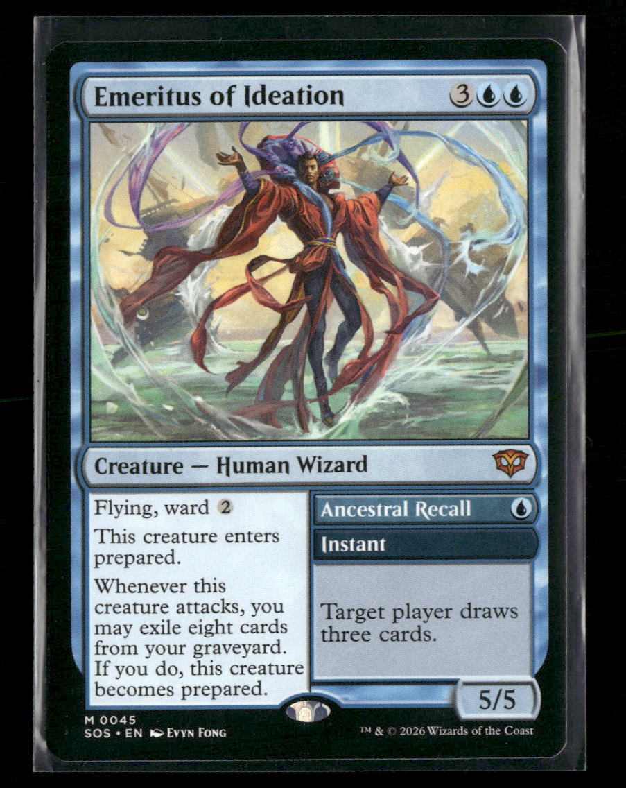 Secrets of Strixhaven Emeritus of Ideation #45
