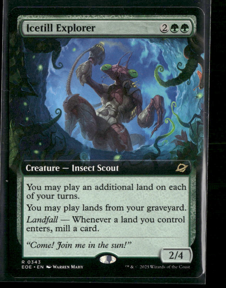 Edge of Eternities Icetill Explorer (Extended Art) #343