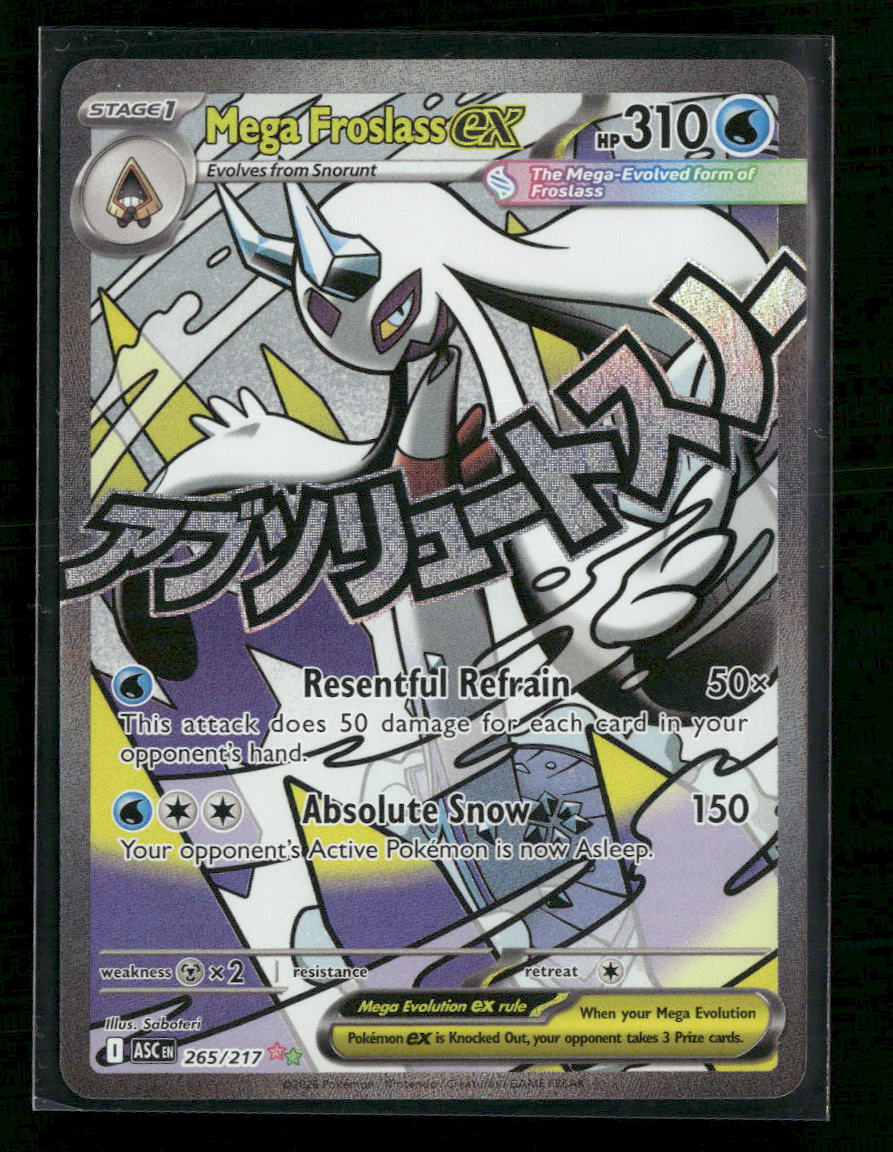 ME: Ascended Heroes Mega Froslass ex #265/217