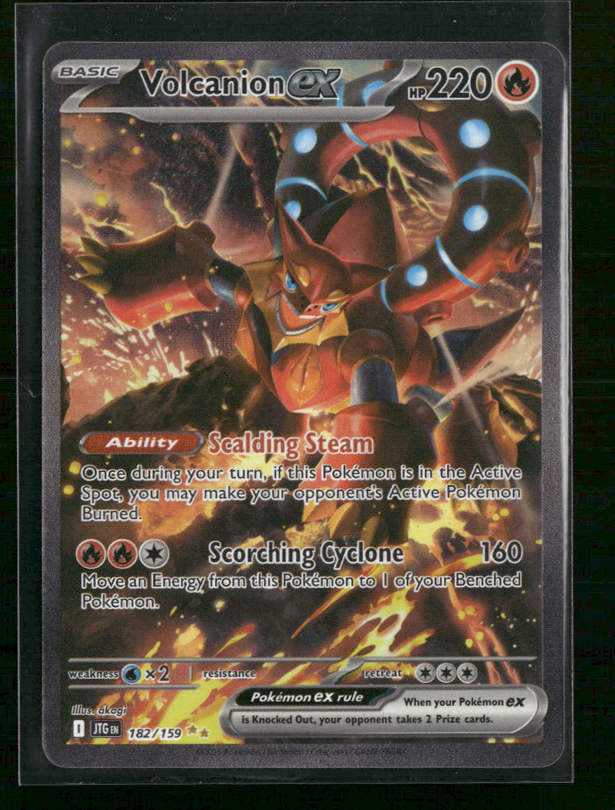SV09: Journey Together Volcanion ex #182/159