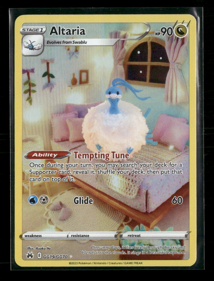 SWSH: Crown Zenith: Galarian Gallery Altaria #GG19/GG70