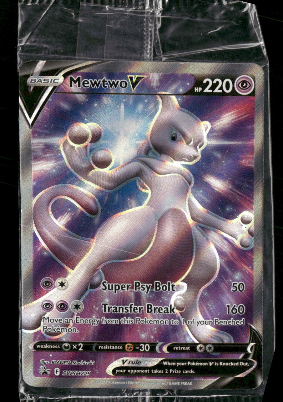 SWSH: Sword & Shield Promo Cards Mewtwo V #SWSH229