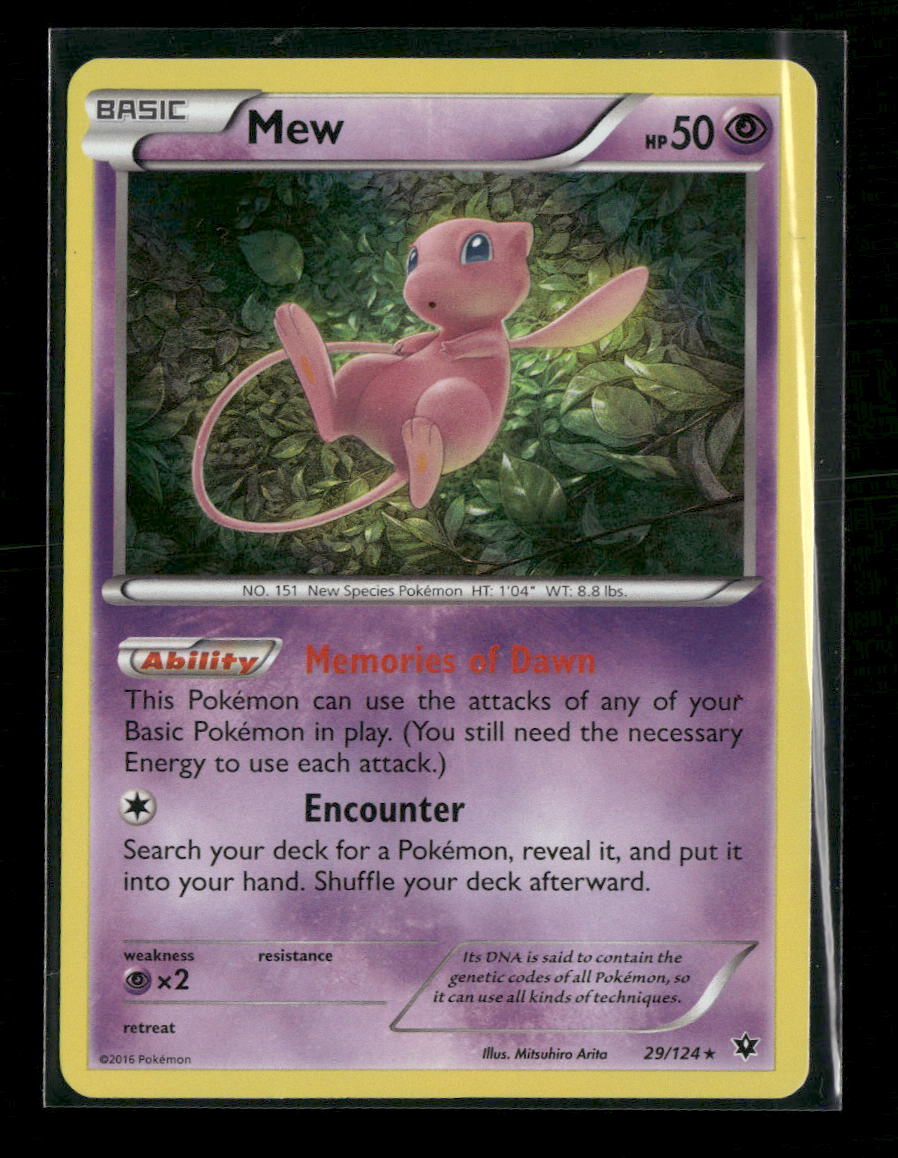 XY - Fates Collide Mew #29/124