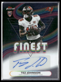 2025 Finest Rookie Finest Autographs Tez Johnson Auto #RFA-TZJ