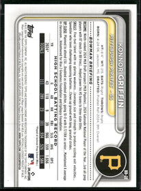 2024 Bowman Draft Konnor Griffin #BD-22
