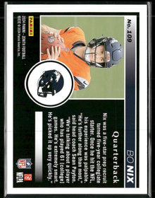 2024 Panini Zenith Red Zone Red Bo Nix Rookie #/50 #109